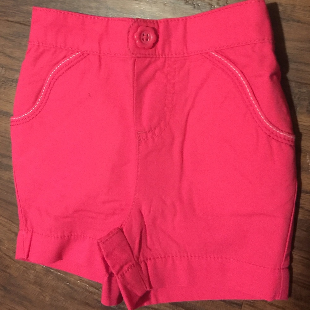 Circo Girls 2 Pocket Shorts Hot Pink Size 12M